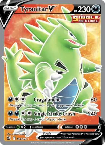 Tyranitar V · 154