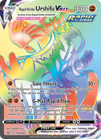 Rapid Strike Urshifu VMAX · 169