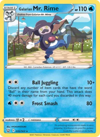 Galarian Mr. Rime · 35