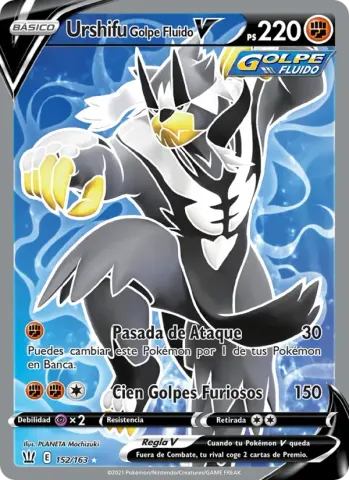 Urshifu Golpe Fluido V · 152