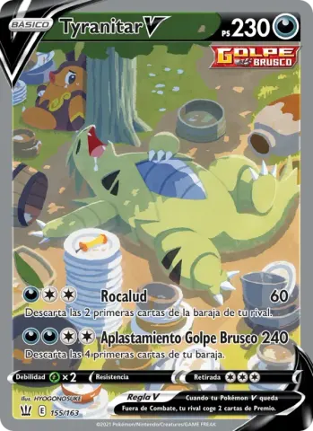 Tyranitar V · 155