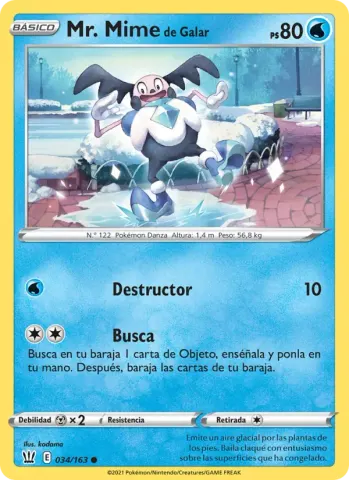 Mr. Mime de Galar · 34