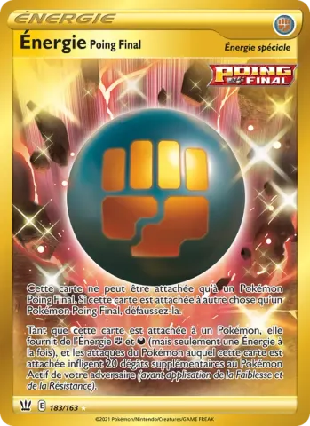 Énergie Poing Final · 183