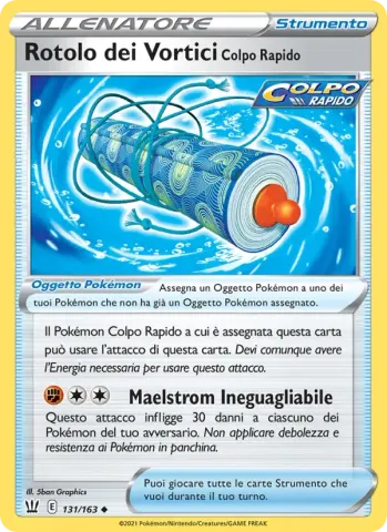 Rotolo dei Vortici Colpo Rapido · 131