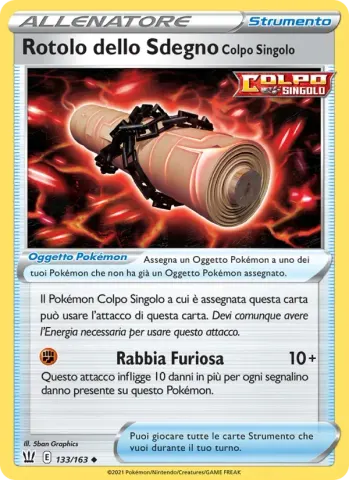 Rotolo dello Sdegno Colpo Singolo · 133