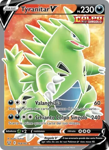Tyranitar V · 154