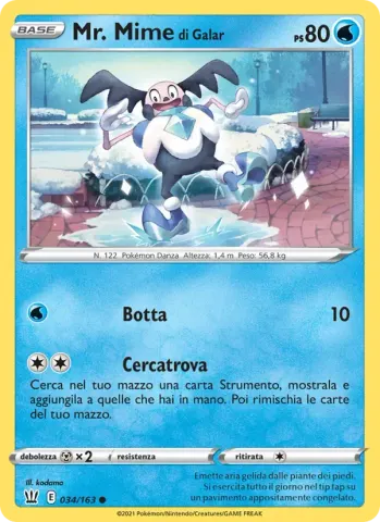 Mr. Mime di Galar · 34