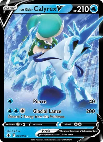 Ice Rider Calyrex V · 45