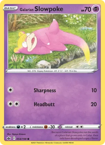 Galarian Slowpoke · 54
