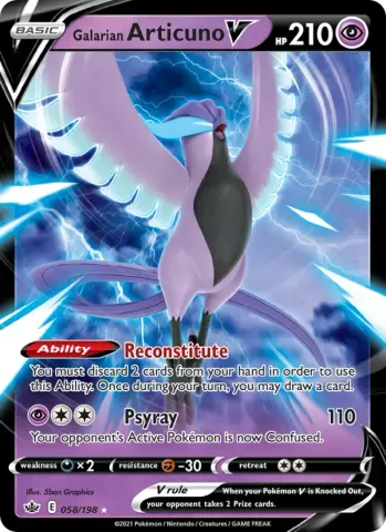 Galarian Articuno V · 58