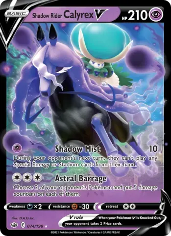 Shadow Rider Calyrex V · 74