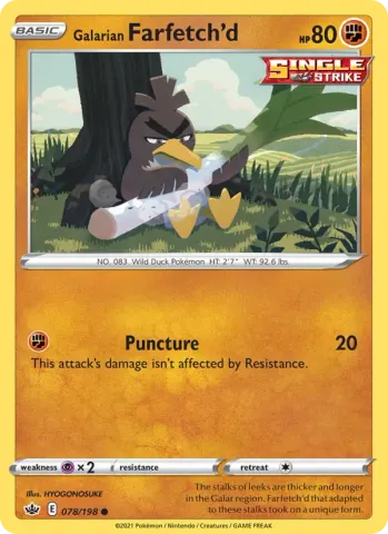 Galarian Farfetch'd · 78