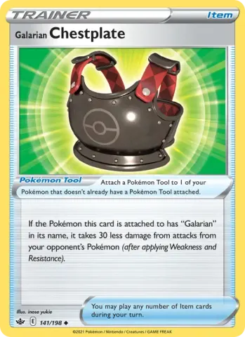 Galarian Chestplate · 141