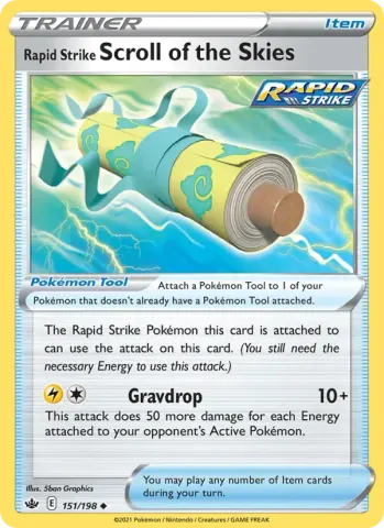 Rapid Strike Scroll of the Skies · 151
