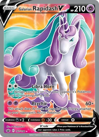 Galarian Rapidash V · 167