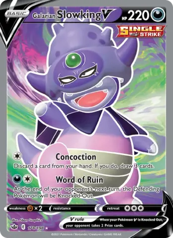 Galarian Slowking V · 178