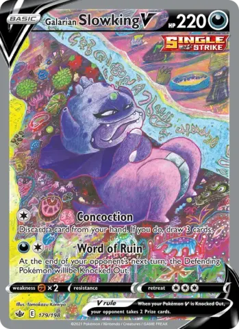 Galarian Slowking V · 179