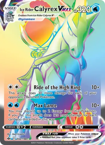 Ice Rider Calyrex VMAX · 202