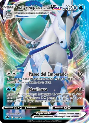 Calyrex Jinete Glacial VMAX · 46