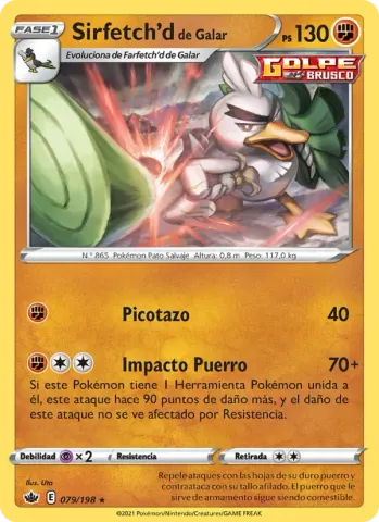 Sirfetch'd de Galar · 79