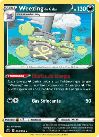 Weezing de Galar · 96