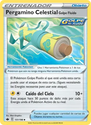Pergamino Celestial Golpe Fluido · 151