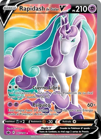 Rapidash de Galar V · 167