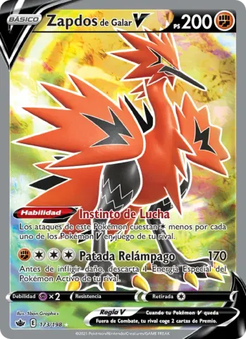 Zapdos de Galar V · 173