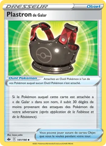 Plastron de Galar · 141