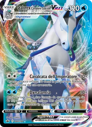 Calyrex Cavaliere Glaciale VMAX · 46