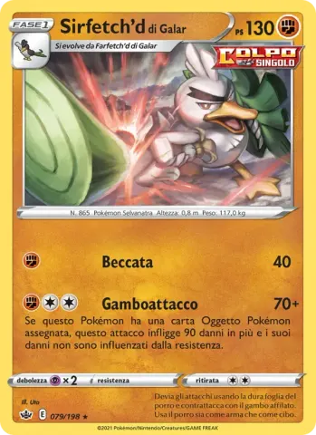 Sirfetch'd di Galar · 79