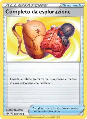 Completo da esplorazione · 137