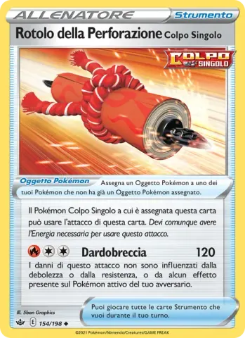Rotolo della Perforazione Colpo Singolo · 154