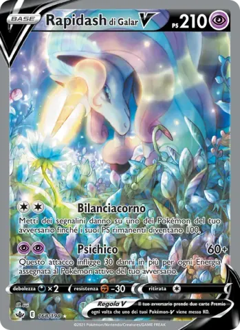 Rapidash di Galar V · 168
