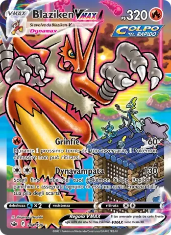 Blaziken VMAX · 201