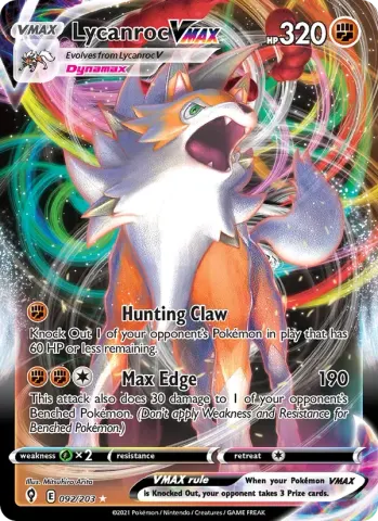 Lycanroc VMAX · 92