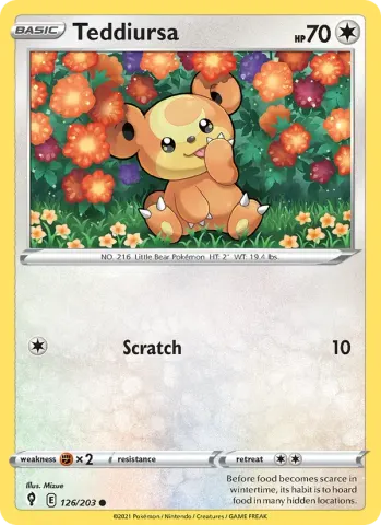 Teddiursa · 126