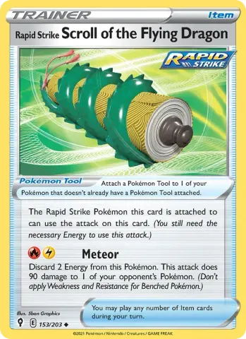 Rapid Strike Scroll of the Flying Dragon · 153