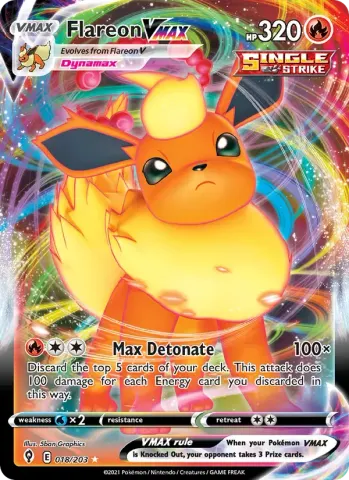 Flareon VMAX · 18