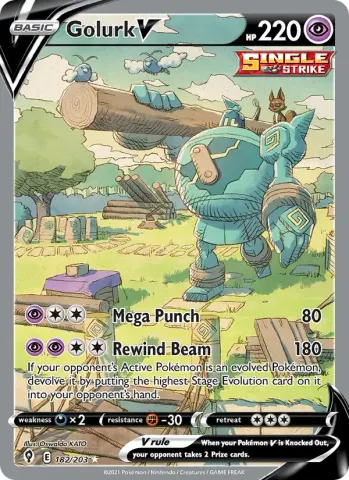 Golurk V · 182