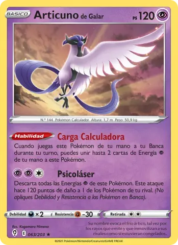 Articuno de Galar · 63