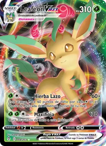Leafeon VMAX · 8