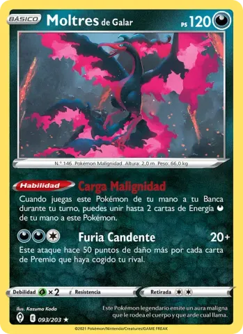 Moltres de Galar · 93