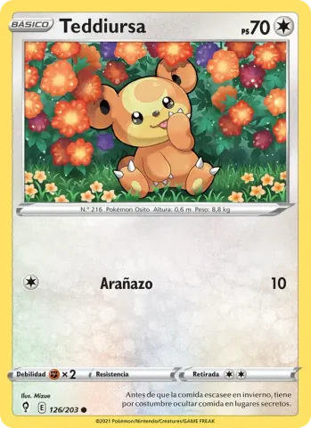 Teddiursa · 126