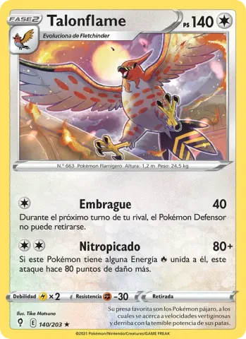 Talonflame · 140