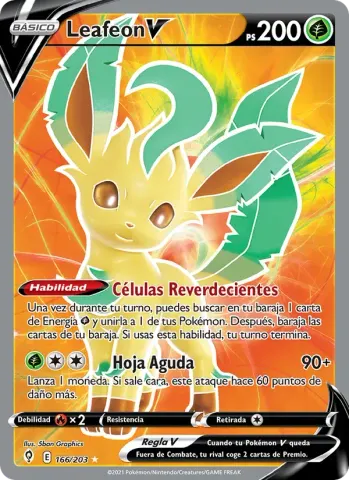 Leafeon V · 166