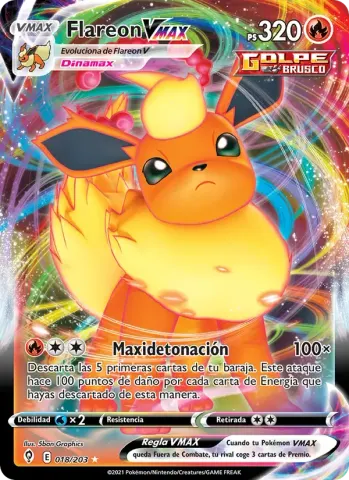 Flareon VMAX · 18