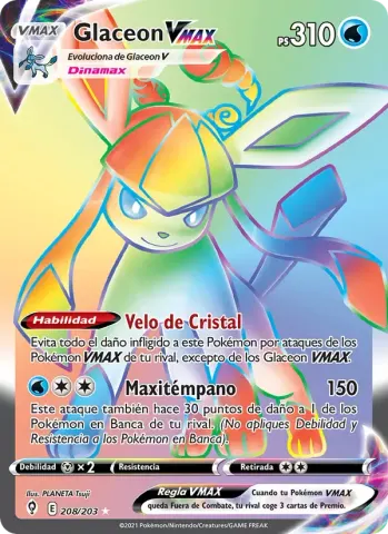 Glaceon VMAX · 208