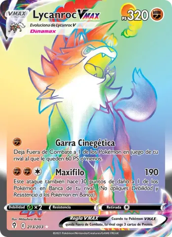 Lycanroc VMAX · 213