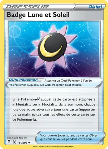 Badge Lune et Soleil · 151